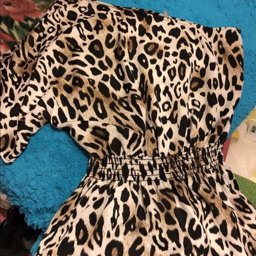 Cheetah blouse